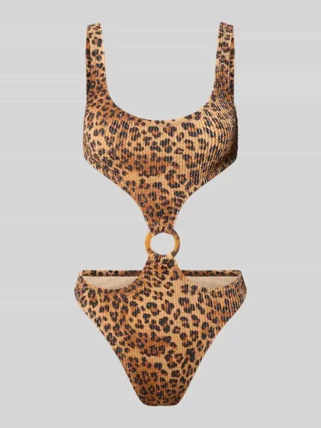 Monokini we wzór na całej powierzchni model LAUREL' Mc2 Saint Barth
