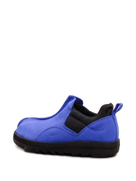 Sneakerși Reebok Royal din piele de căprioară slip-on albastru