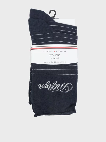 Смугасті шкарпетки Tommy Hilfiger сині