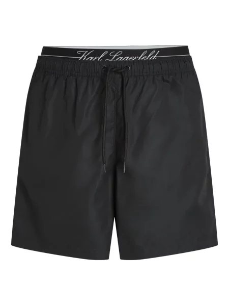 Slip de baie Karl Lagerfeld negru
