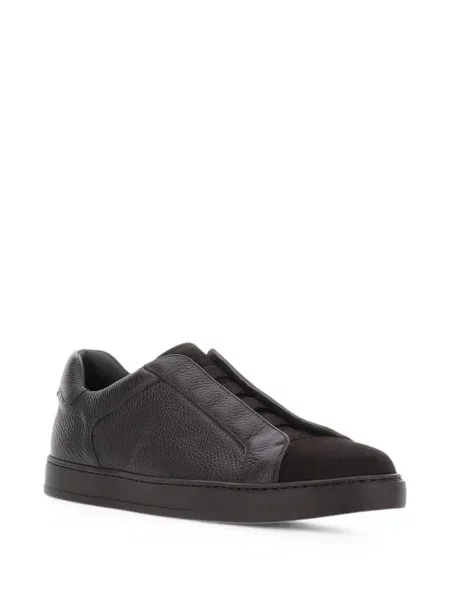 Sneakerși Doucal's din piele maro