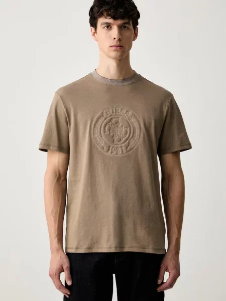Guess tricou pentru femei din maro