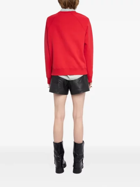 Bluza Zadig&voltaire z autografem czerwona