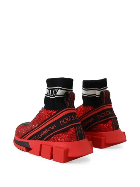 Sneakerși Dolce & Gabbana Sorrento roșu