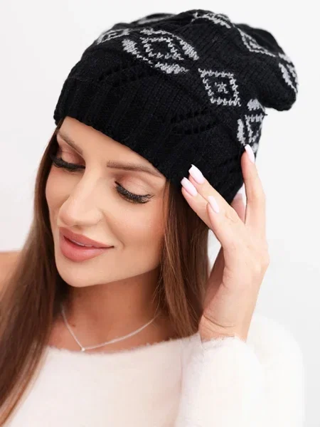 Kapa Kesi s geometrijskim uzorkom crna