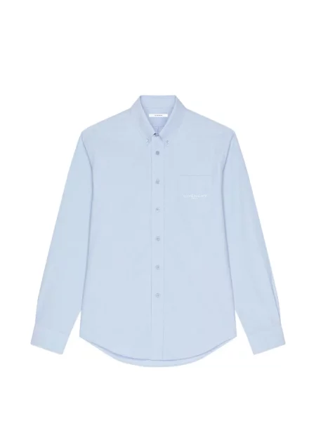 Cămașă Givenchy din jacard albastru