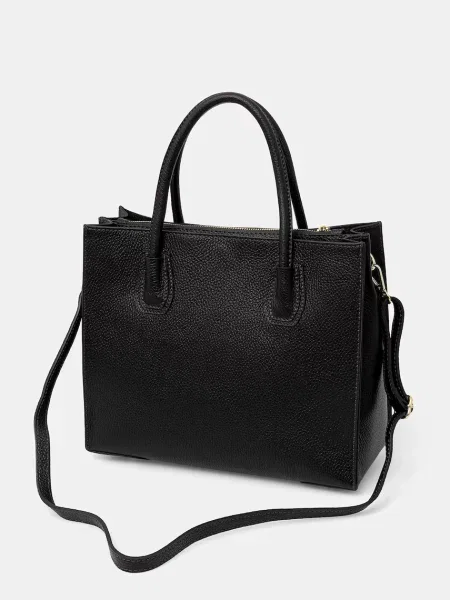 Geanta de piele Answear.lab din piele negru