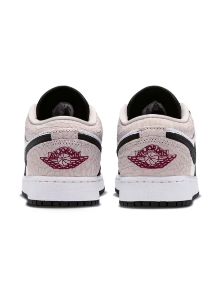 Jordan Air 1 Low SE sportcipő gyerek bőr fekete