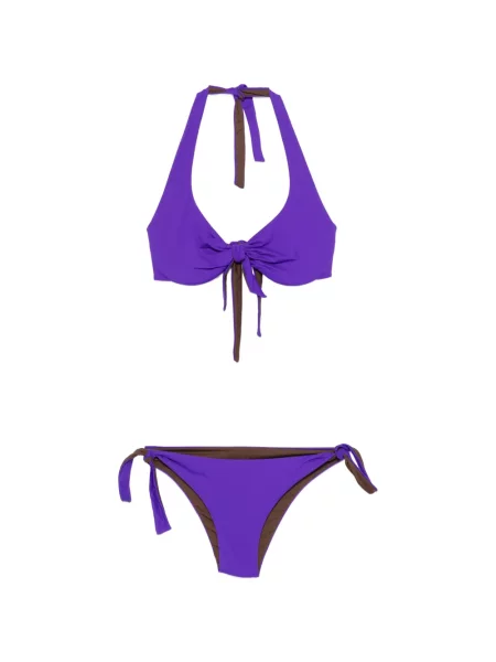 Bikini Fisico cu legături violet
