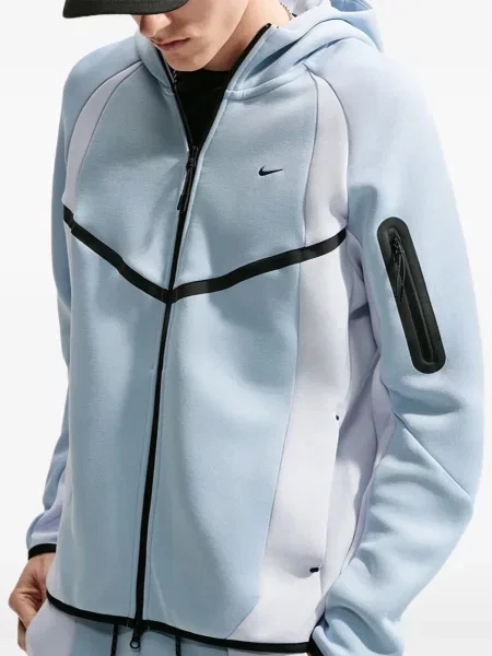 Ușor baschet sneakerși Nike Running din fleece albastru