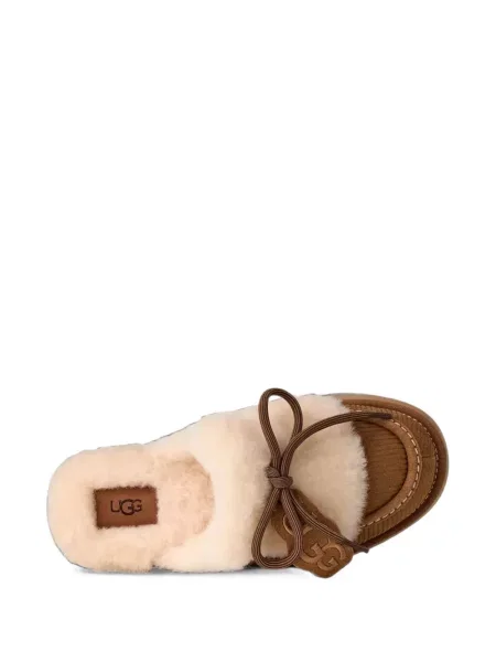 Papuci de casă Ugg cu platformă maro