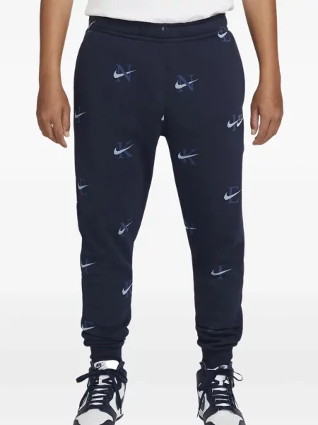 Тениска Nike кепър в тропически десен кафяво