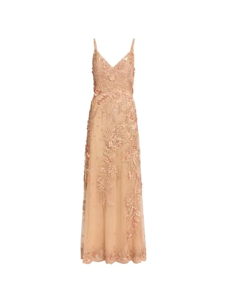 Rochie maxi Elie Saab cu broderie