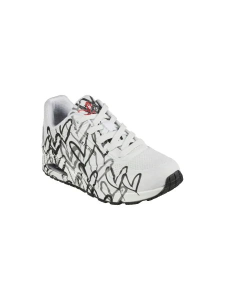 Pantofi Skechers alb
