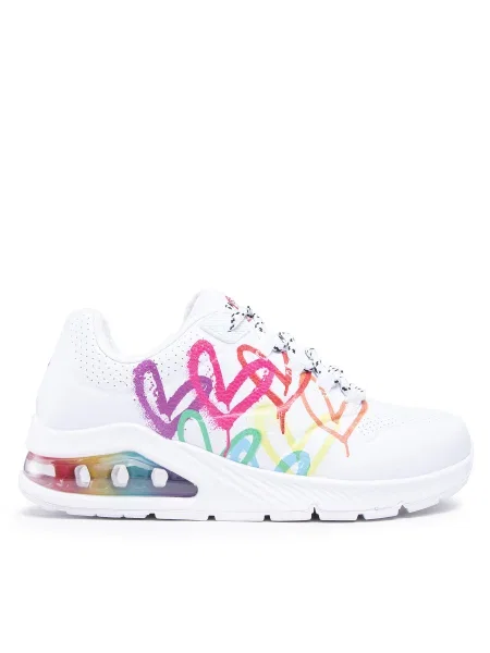 Sneakers Skechers alb