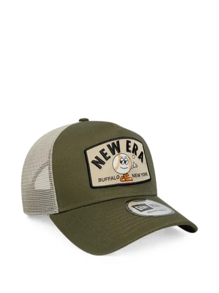 Căciulă New Era Cap plasă cu autograf verde
