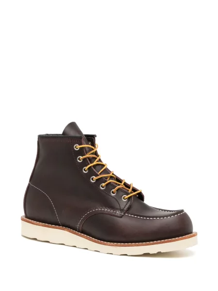 Cizme scurte Red Wing Shoes din piele clasici roșu