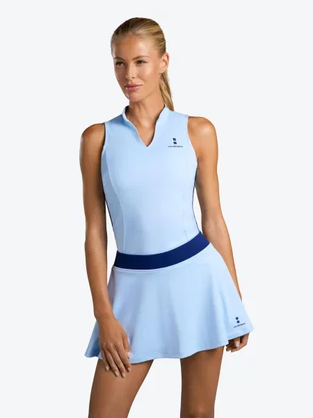 Nordicdots Sport top Elegance deschis albastru