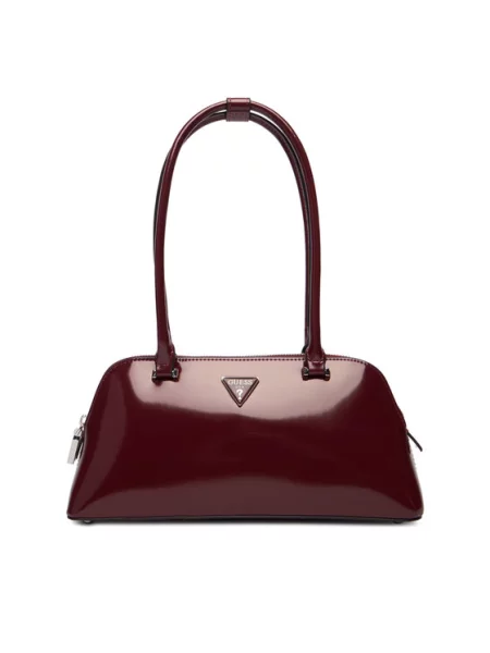 Guess Ročna torba Arnela Bordo rdeča