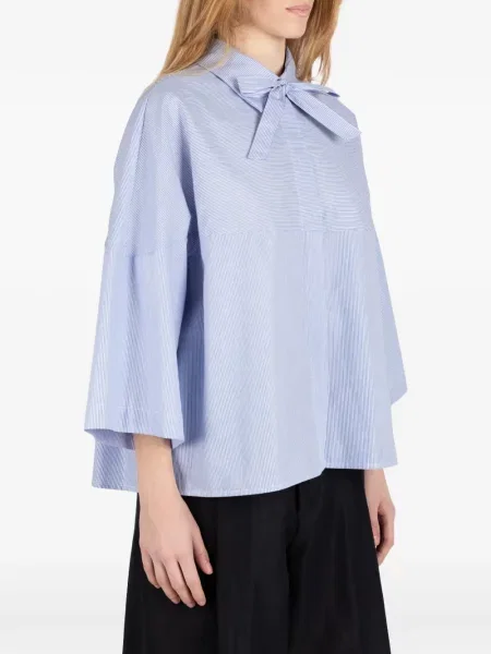 Koszula w paski Société Anonyme w paski niebieska