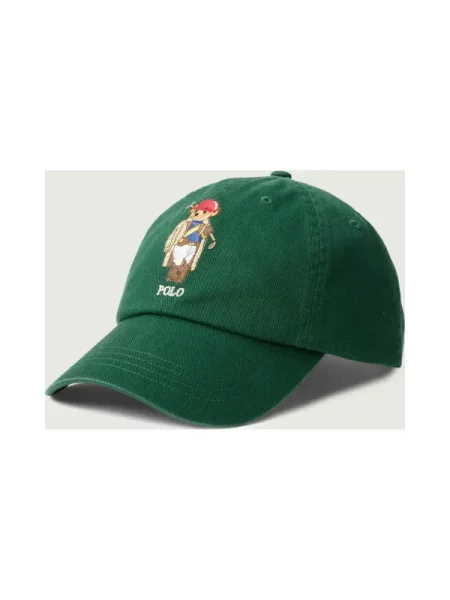 Polo Ralph Lauren Sapkák világosbarna / pasztellsárga / sötétzöld / piros zöld