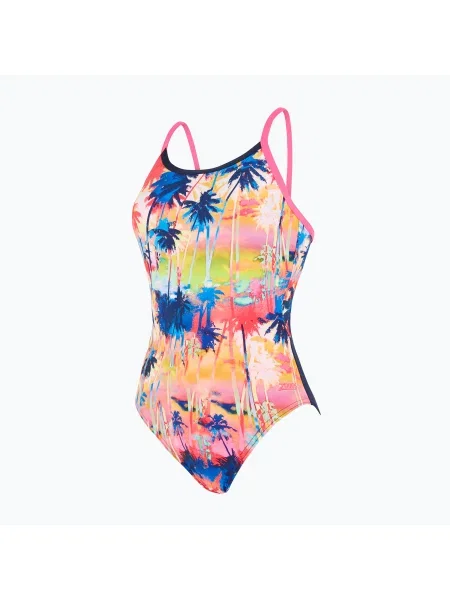 Costum de baie dintr-o singură piesă pentru femei Zoggs Sunset Tri Back