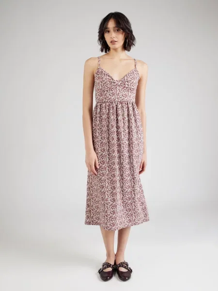 ABOUT YOU Rochie de vară Greta maro alb