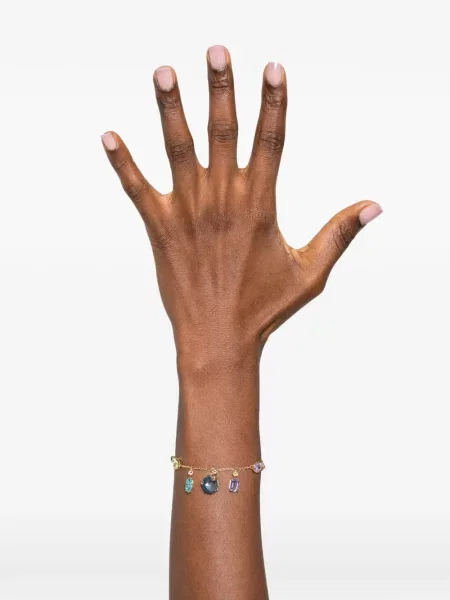 Brăţară Swarovski de cristal auriu