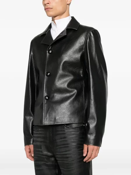 Lung geacă Mm6 Maison Margiela negru