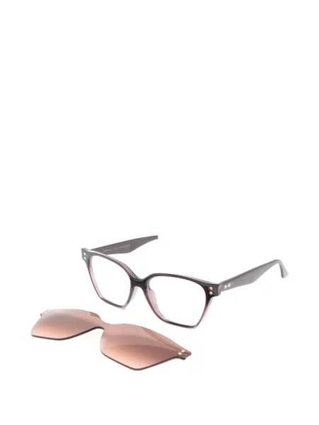 Ochelari de soare Snob cu imprimeu geometric violet
