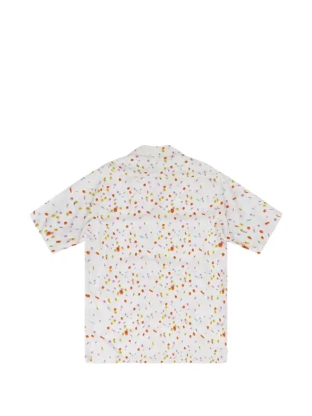 Cămașă Rhude cu imagine alb