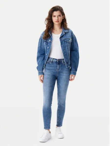 Tommy Jeans Jeansy Nora Skinny Fit modrá