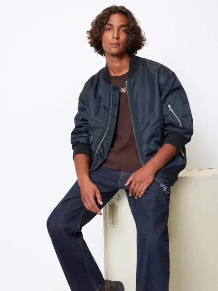 Бомбер Marc O'polo без косточек синий