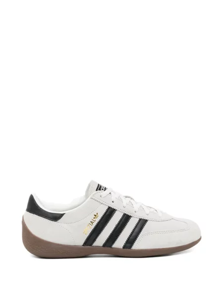 Fustă Adidas cu autograf cu dungi din tul negru