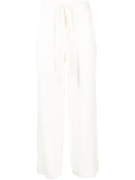 Pantaloni Commas alb