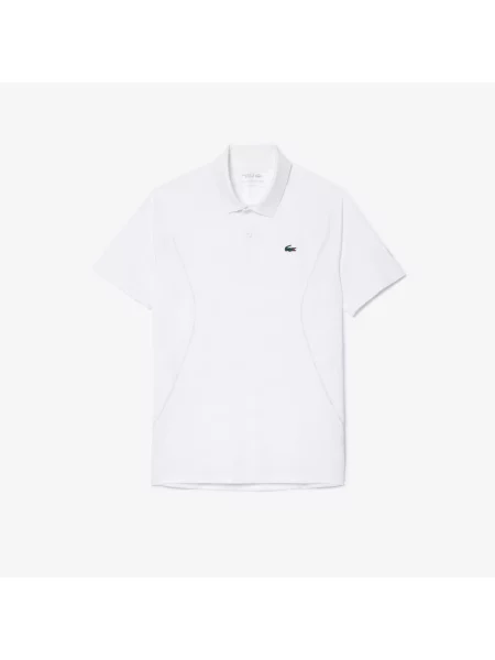 Lacoste Koszulka Polo Sport X Novak Djokovic Regular Fit biała