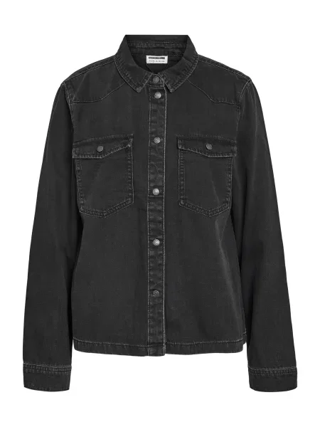 Noisy may Bluză NMNEW denim negru