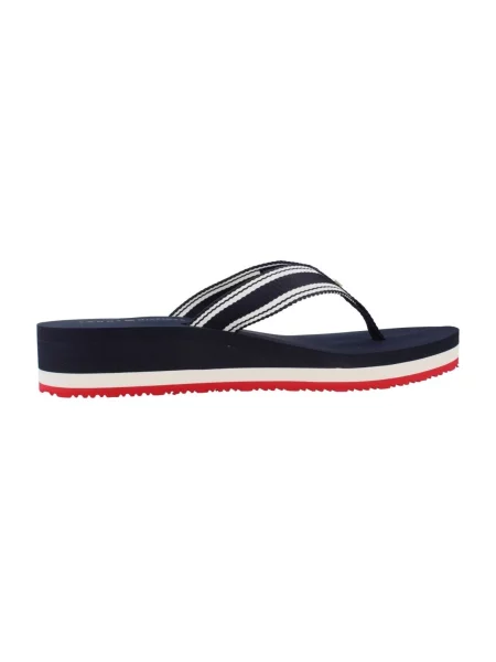 Női flip-flop papucsok Tommy Hilfiger Flag Print Summer Sandal rwb. Méret: 41 EU kék