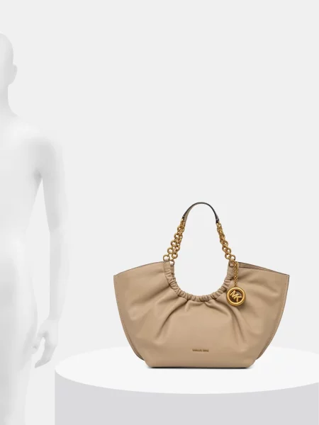 Кожаная сумка шоппер Michael Michael Kors