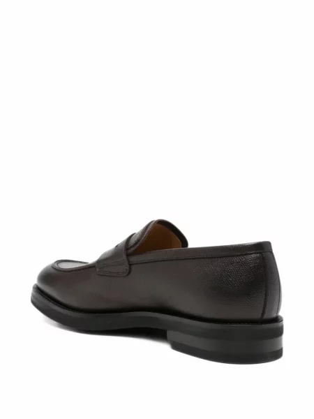 Pantofi loafer Ferragamo din piele maro
