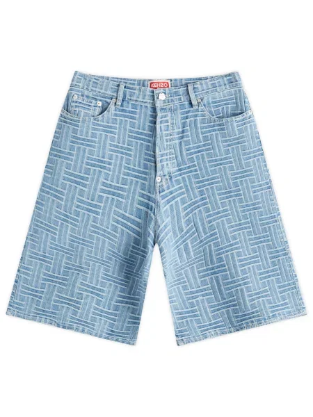 Szorty jeansowe Kenzo niebieskie