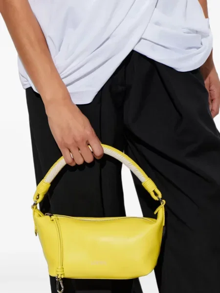 Geantă shopper Loewe din piele galben