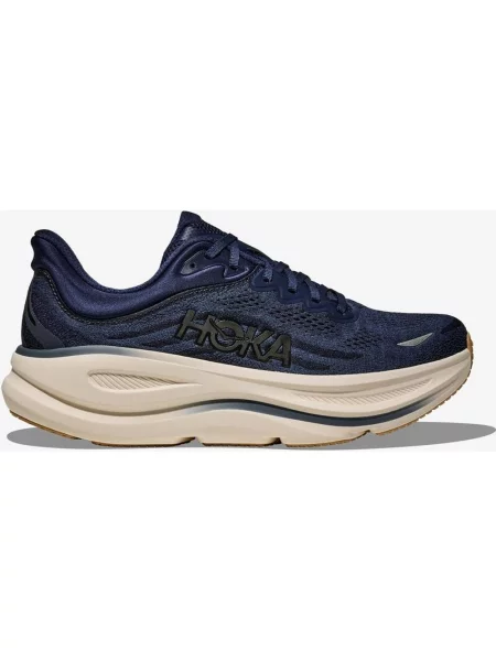 Buty do biegania HOKA Bondi 9 Wide niebieski nocny 42 biały