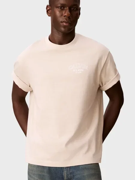 Футболка Calvin Klein Jeans бежева