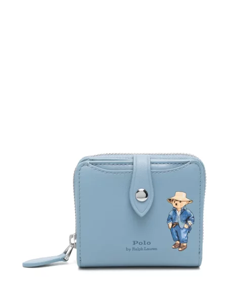 Șosete Polo Ralph Lauren din piele de căprioară lungi cu imagine albastru