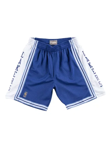 Pantaloni scurți Mitchell & Ness albastru