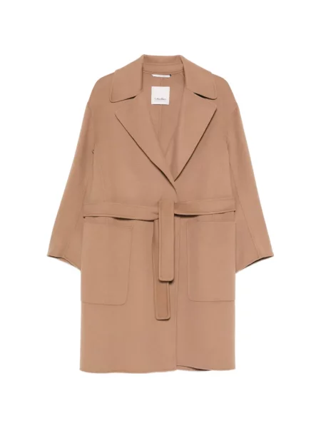 Öves kabát 's Max Mara hajtókával
