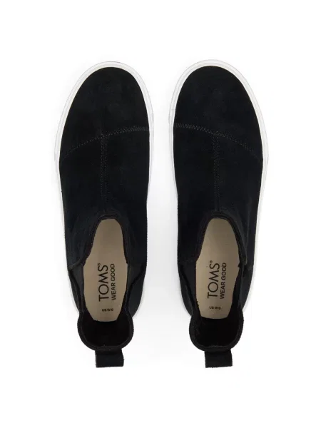 Pantofi Toms cu platformă negru
