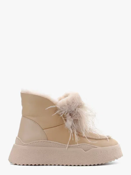 Ботинки Leberdes бежевые