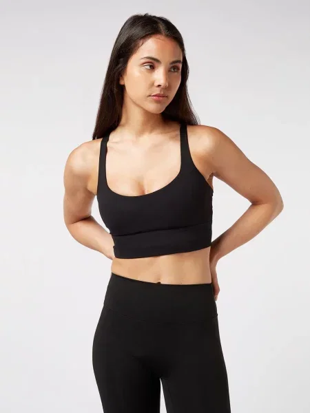 YO-GAYA Športová podprsenka Cross Back Bra' čierna